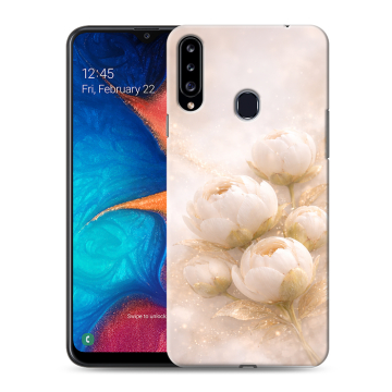 Силиконовый чехол на Samsung Galaxy A20s с принтом женский Силиконовый чехол на Samsung Galaxy A20s с принтом женский