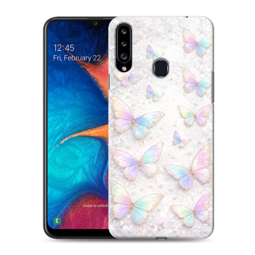 Силиконовый чехол на Samsung Galaxy A20s с принтом женский Силиконовый чехол на Samsung Galaxy A20s с принтом женский