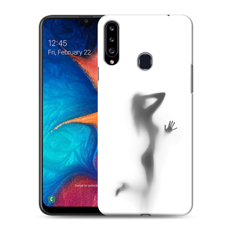 Пластиковый чехол на Samsung Galaxy A20s с принтом Силуэт Пластиковый чехол на Samsung Galaxy A20s с принтом Силуэт