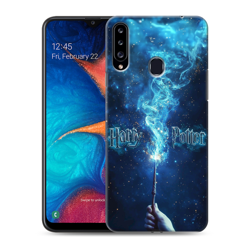 Силиконовый противоударный чехол на Samsung Galaxy A20s с принтом Harry Potter Гарри Поттер Силиконовый противоударный чехол на Samsung Galaxy A20s с принтом Harry Potter Гарри Поттер