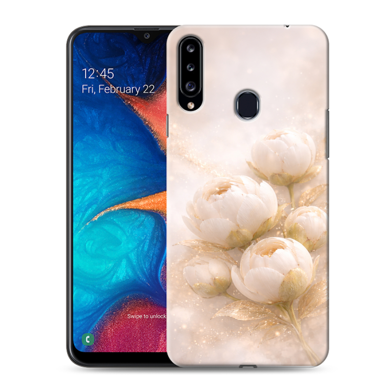 Силиконовый чехол на Samsung Galaxy A20s с принтом женский Силиконовый чехол на Samsung Galaxy A20s с принтом женский