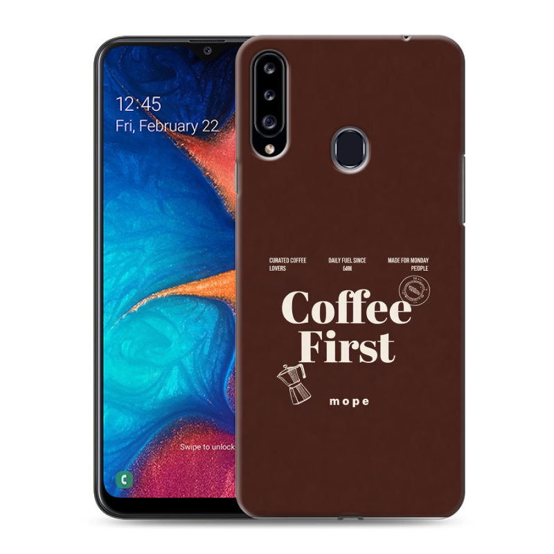 Силиконовый чехол на Samsung Galaxy A20s с принтом женский Силиконовый чехол на Samsung Galaxy A20s с принтом женский