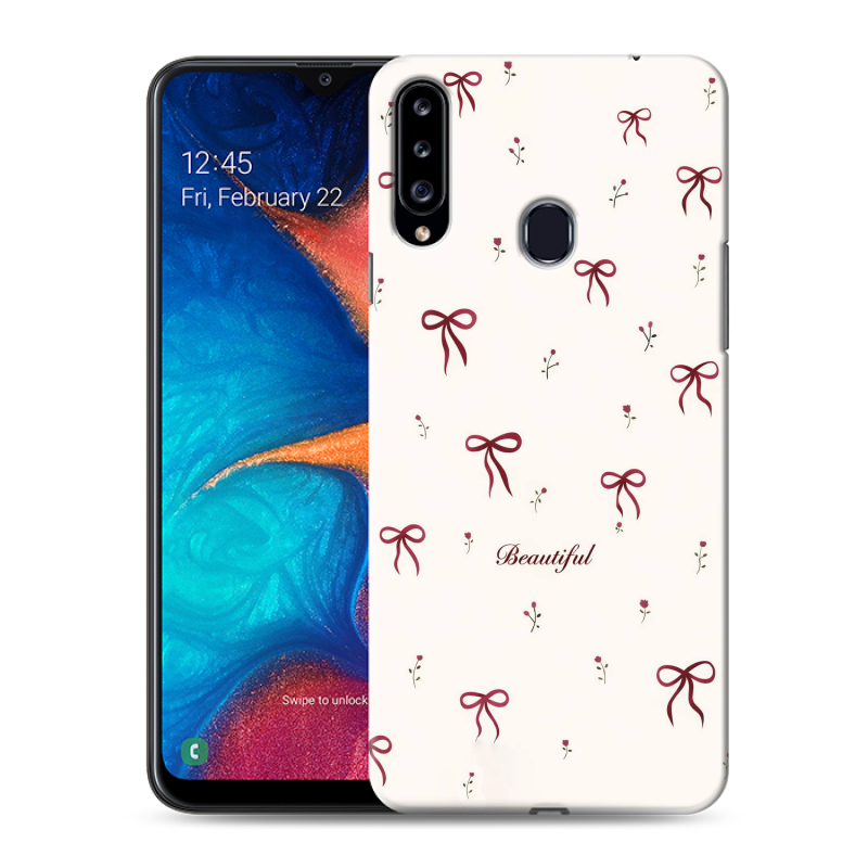 Силиконовый противоударный чехол на Samsung Galaxy A20s с принтом для девочек Силиконовый противоударный чехол на Samsung Galaxy A20s с принтом для девочек