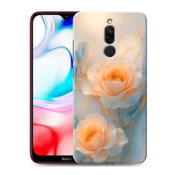 Силиконовый чехол на Xiaomi RedMi 8 с принтом Женский Силиконовый чехол на Xiaomi RedMi 8 с принтом Женский
