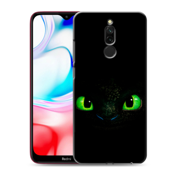 Силиконовый чехол на Xiaomi RedMi 8 с принтом Как приручить дракона Силиконовый чехол на Xiaomi RedMi 8 с принтом Как приручить дракона