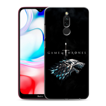 Силиконовый чехол на Xiaomi RedMi 8 с принтом Игра Престолов Game Thrones Силиконовый чехол на Xiaomi RedMi 8 с принтом Игра Престолов Game Thrones