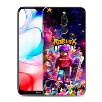 Силиконовый чехол на Xiaomi RedMi 8 с принтом Roblox Роблокс Силиконовый чехол на Xiaomi RedMi 8 с принтом Roblox Роблокс