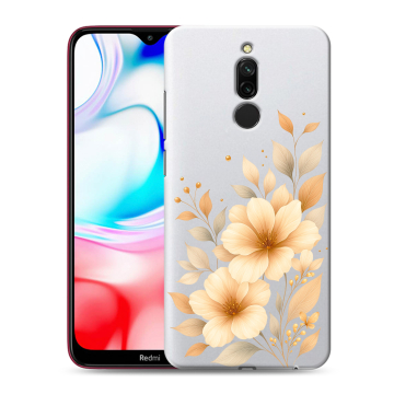 Силиконовый чехол на Xiaomi RedMi 8 с принтом для девушки Силиконовый чехол на Xiaomi RedMi 8 с принтом для девушки