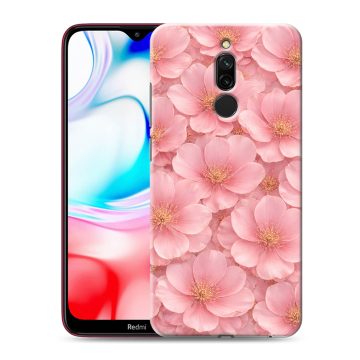 Силиконовый чехол на Xiaomi RedMi 8 с принтом женский Силиконовый чехол на Xiaomi RedMi 8 с принтом женский