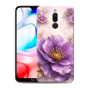 Силиконовый чехол на Xiaomi RedMi 8 с принтом женский Силиконовый чехол на Xiaomi RedMi 8 с принтом женский
