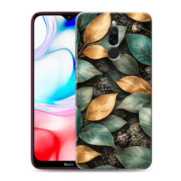 Силиконовый чехол на Xiaomi RedMi 8 с принтом женский Силиконовый чехол на Xiaomi RedMi 8 с принтом женский