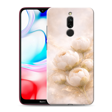 Силиконовый чехол на Xiaomi RedMi 8 с принтом женский Силиконовый чехол на Xiaomi RedMi 8 с принтом женский