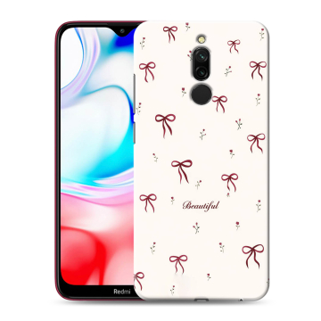 Силиконовый чехол на Xiaomi RedMi 8 с принтом для девочек Силиконовый чехол на Xiaomi RedMi 8 с принтом для девочек