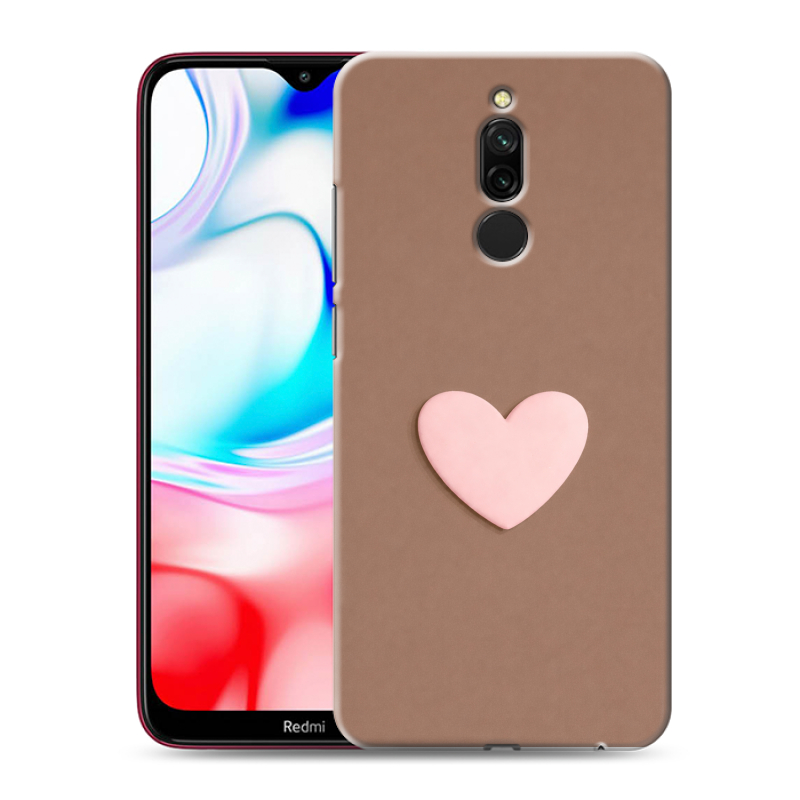 Силиконовый противоударный чехол на Xiaomi RedMi 8 с принтом женский Силиконовый противоударный чехол на Xiaomi RedMi 8 с принтом женский