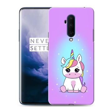 Силиконовый чехол на OnePlus 7T Pro с принтом Единорог