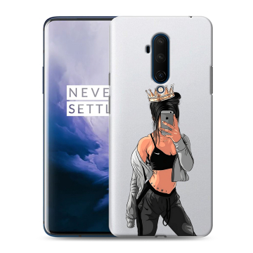 Силиконовый чехол на OnePlus 7T Pro с принтом Женские принты