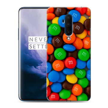 Силиконовый чехол на OnePlus 7T Pro с принтом Конфеты