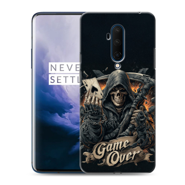 Силиконовый чехол на OnePlus 7T Pro с принтом Скелет карты Силиконовый чехол на OnePlus 7T Pro с принтом Скелет карты