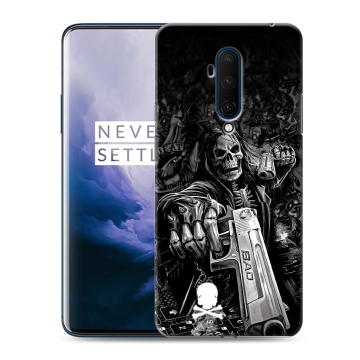 Силиконовый чехол на OnePlus 7T Pro с принтом Скелет Силиконовый чехол на OnePlus 7T Pro с принтом Скелет