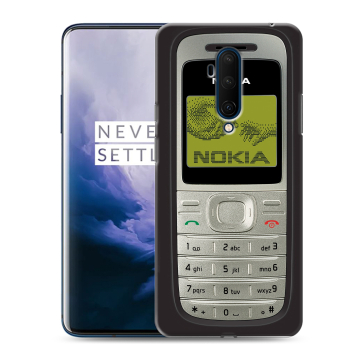 Силиконовый чехол на OnePlus 7T Pro с принтом Ретро Нокия