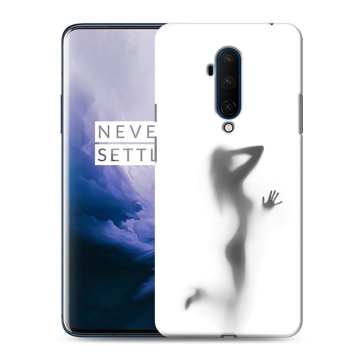 Силиконовый чехол на OnePlus 7T Pro с принтом Силуэт