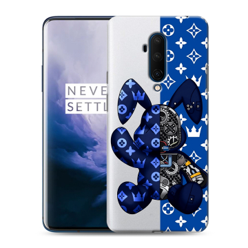 Силиконовый чехол на OnePlus 7T Pro с принтом Луи робот