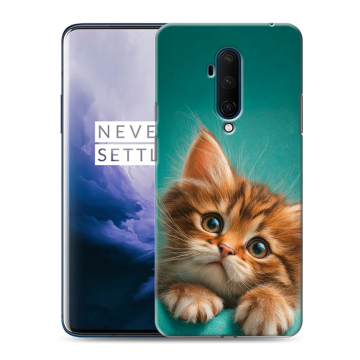 Силиконовый чехол на OnePlus 7T Pro с принтом котенок Силиконовый чехол на OnePlus 7T Pro с принтом котенок