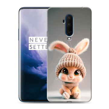 Силиконовый чехол на OnePlus 7T Pro с принтом Кролик