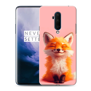 Силиконовый чехол на OnePlus 7T Pro с принтом милая лиса Силиконовый чехол на OnePlus 7T Pro с принтом милая лиса