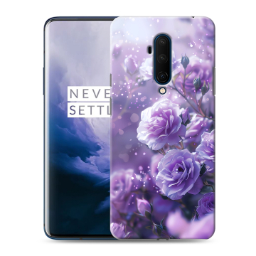 Силиконовый чехол на OnePlus 7T Pro с принтом Розы цветы