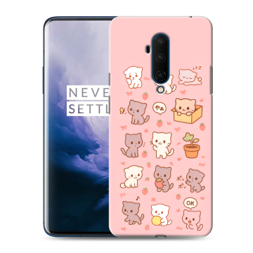 Силиконовый чехол на OnePlus 7T Pro с принтом Hello Kitty Хелоу Кити Силиконовый чехол на OnePlus 7T Pro с принтом Hello Kitty Хелоу Кити