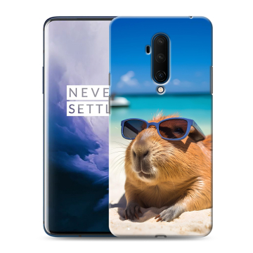 Силиконовый чехол на OnePlus 7T Pro с принтом Капибара Силиконовый чехол на OnePlus 7T Pro с принтом Капибара