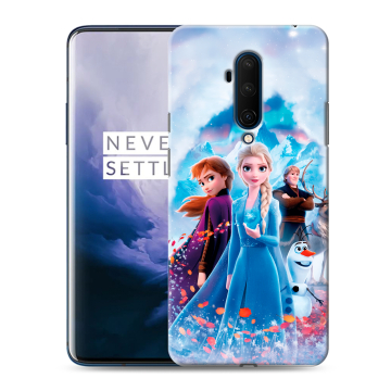 Силиконовый чехол на OnePlus 7T Pro с принтом Холодное сердце Frozen Силиконовый чехол на OnePlus 7T Pro с принтом Холодное сердце Frozen