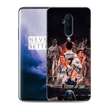 Силиконовый чехол на OnePlus 7T Pro с принтом Реал Роналдо Real Ronaldo