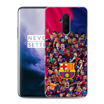 Силиконовый чехол на OnePlus 7T Pro с принтом Барселона Barcelona