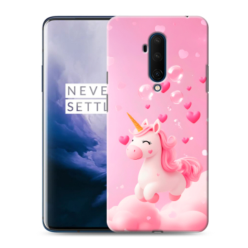 Силиконовый чехол на OnePlus 7T Pro с принтом Единорог Силиконовый чехол на OnePlus 7T Pro с принтом Единорог