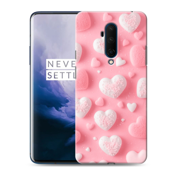 Силиконовый чехол на OnePlus 7T Pro с принтом Сердечки Силиконовый чехол на OnePlus 7T Pro с принтом Сердечки