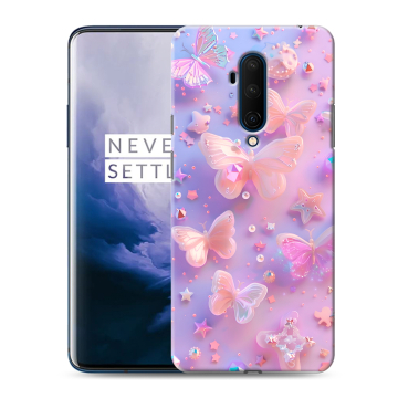 Силиконовый чехол на OnePlus 7T Pro с принтом Бабочки