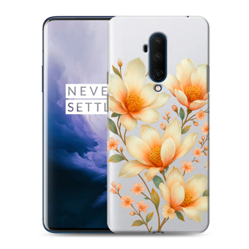 Силиконовый чехол на OnePlus 7T Pro с принтом Цветы