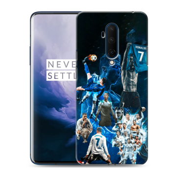Силиконовый чехол на OnePlus 7T Pro с принтом Реал Роналдо