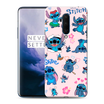 Силиконовый чехол на OnePlus 7T Pro с принтом Лило и Стич Силиконовый чехол на OnePlus 7T Pro с принтом Лило и Стич