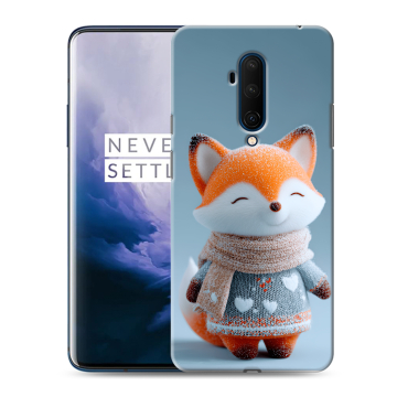 Силиконовый чехол на OnePlus 7T Pro с принтом Лиса
