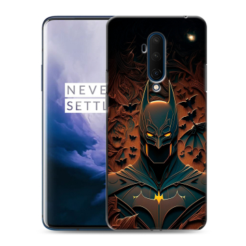 Силиконовый чехол на OnePlus 7T Pro с принтом Batman Бэтмен