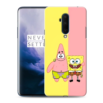 Силиконовый чехол на OnePlus 7T Pro с принтом Спанч боб Спанчбоб Силиконовый чехол на OnePlus 7T Pro с принтом Спанч боб Спанчбоб