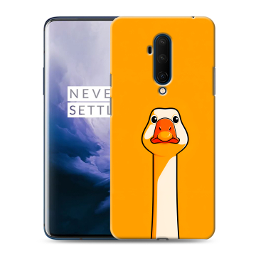 Силиконовый чехол на OnePlus 7T Pro с принтом Смешная утка
