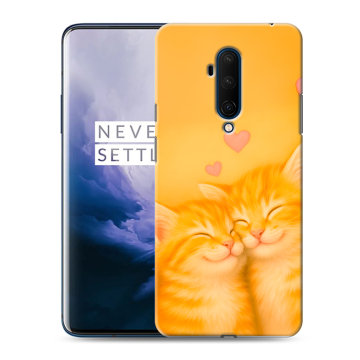 Силиконовый чехол на OnePlus 7T Pro с принтом Милые котята