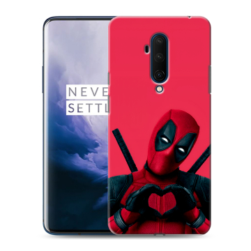Силиконовый чехол на OnePlus 7T Pro с принтом Дедпул Deadpool Силиконовый чехол на OnePlus 7T Pro с принтом Дедпул Deadpool