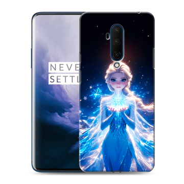 Силиконовый чехол на OnePlus 7T Pro с принтом Холодное сердце Frozen Силиконовый чехол на OnePlus 7T Pro с принтом Холодное сердце Frozen
