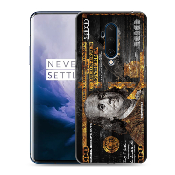 Силиконовый чехол на OnePlus 7T Pro с принтом Доллар деньги