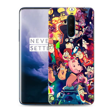 Силиконовый чехол на OnePlus 7T Pro с принтом Gravity Falls Гравити Фолз